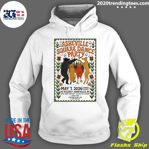 Asheville Square Dance Party May 7 2026 Eulogy Asheville NC Shirt