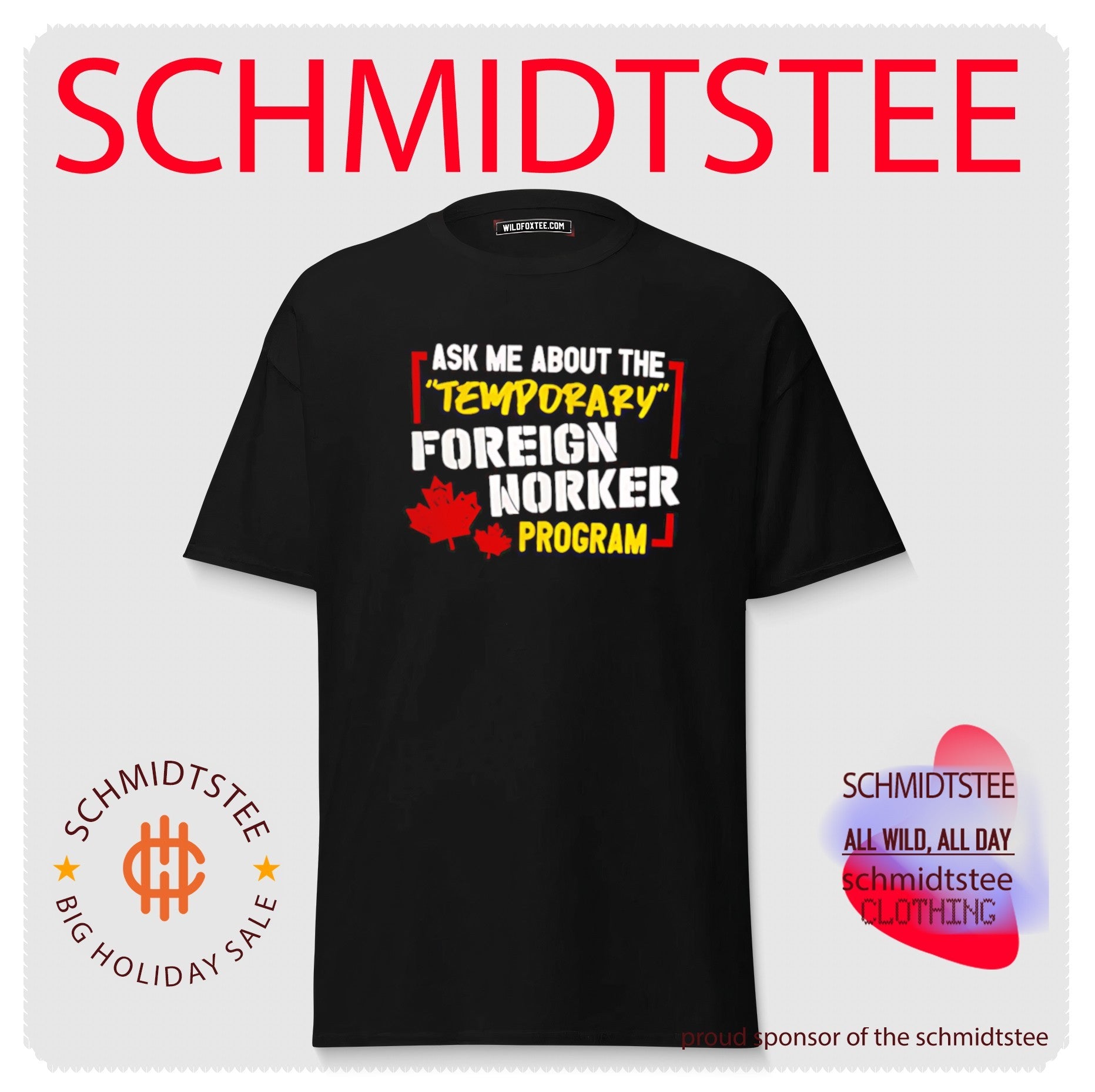 Ask Me About the Temporary Foreign Workers Program Canada shirt