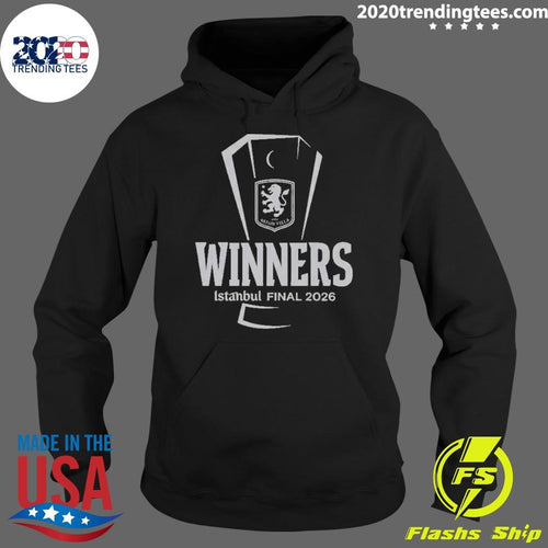 Aston Villa Uefa Europa League Istanbul Final 2026 Winners Shirt
