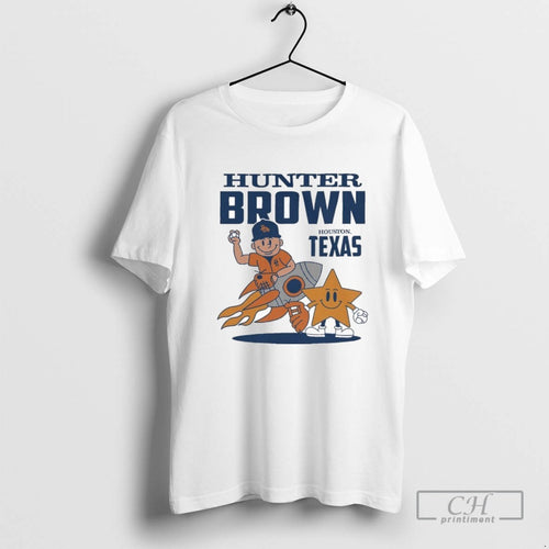 Astros Hunter Brown Summer Cartoon