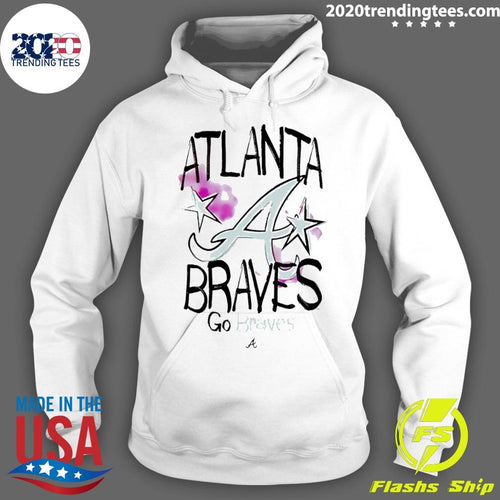 Atlanta Braves Go Braves Watercolor Shirt
