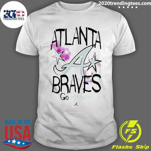 Atlanta Braves Go Braves Watercolor Shirt