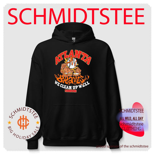 Atlanta Braves we clean up well food shirt