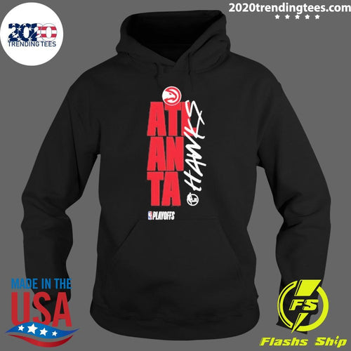Atlanta Hawks Basketball 2026 Playoff Black Shirt