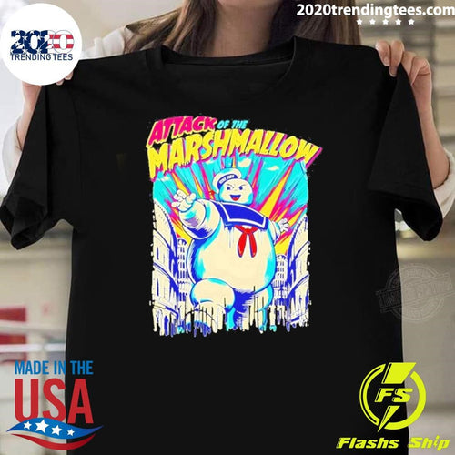 Attack Of The Marshmallow Ghost Busters Shirt