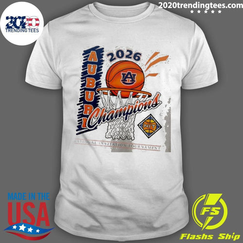 Auburn Tigers Basketball 2026 Nit Champions Shirt
