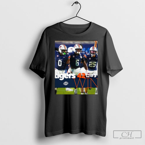 Auburn Tigers Win 42 3 Ball State Poster