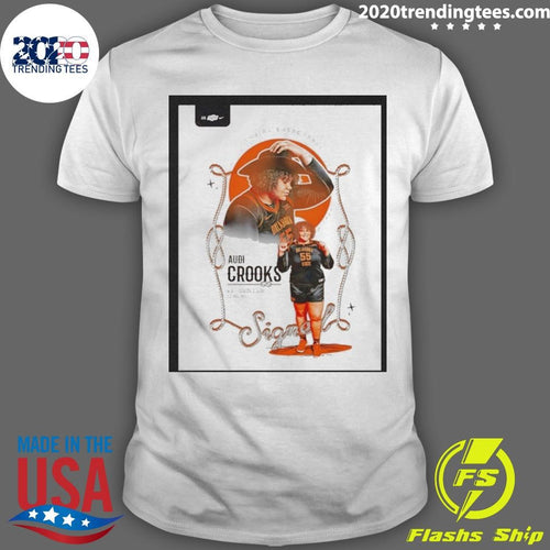 Audi Crooks Signal Oklahoma State Cowgirls Basketball Shirt