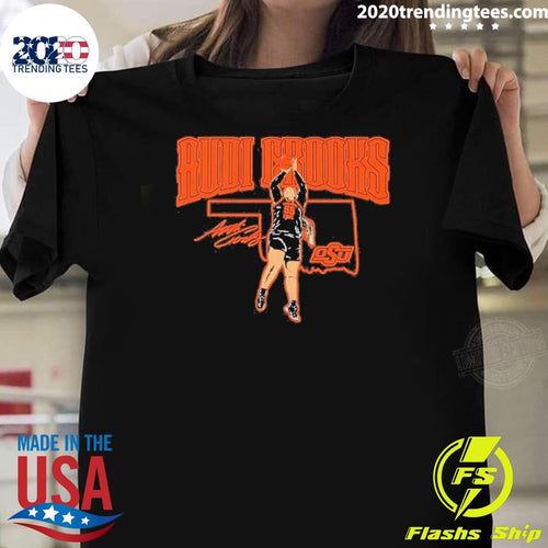 Audi Crooks State Star Oklahoma State Basketball Signature Shirt