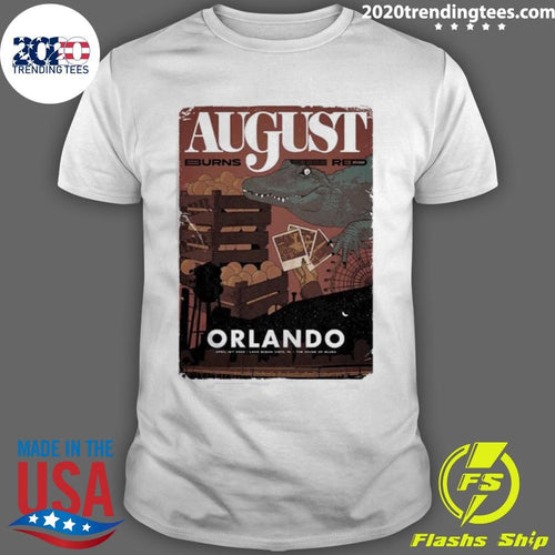 August Burns Red Lake Buena Vista Florida 2026 Venue At The House Of Blues On April 16 2026 Shirt