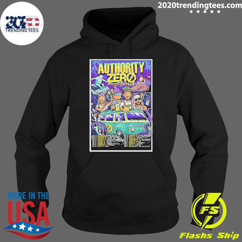Authority Zero European 2026 Tour Shirt