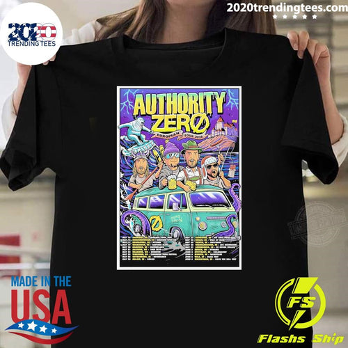 Authority Zero European 2026 Tour Shirt