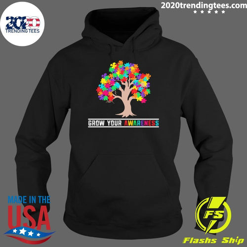Autism Awareness Day Month Grow Your Awareness Baseball Shirt