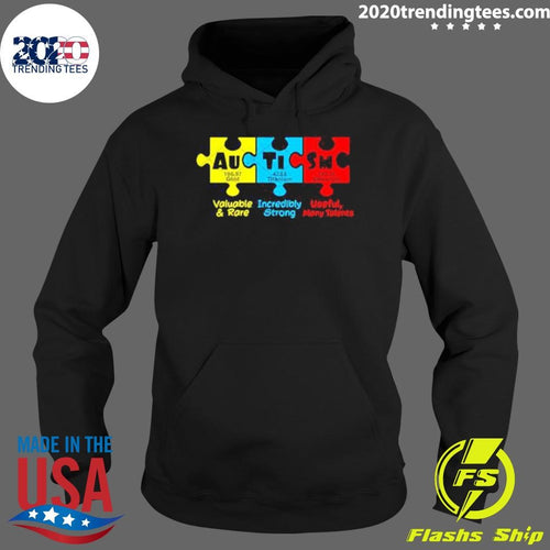 Autism Awareness Valuable and Rare Incredibly Strong User Many Talents 2026 Shirt
