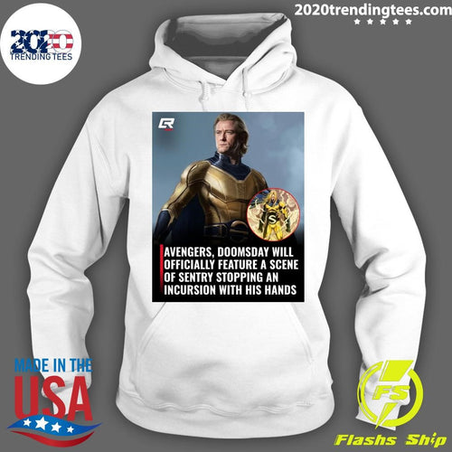 Avengers, Doomsday Will Officially Feature A Scene Of Sentry Stopping An Incursion With His Hands Shirt