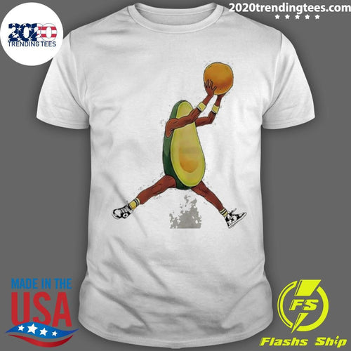 Avocado Basketball Funny Shirt