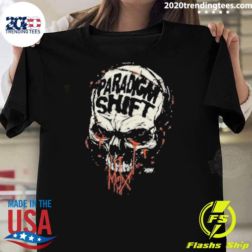 Awesome Jon Moxley Skull Paradigm Shift Shirt