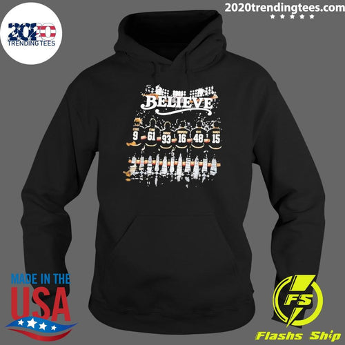Awesome Vegas Golden Knights Nhl Team Believe Hockey Shirt
