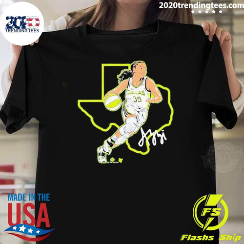 Azzi Fudd Dallas State Star Signature Shirt