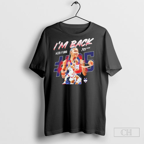 Azzi Fudd Uconn Huskies 35 Im Back Shirt Tee