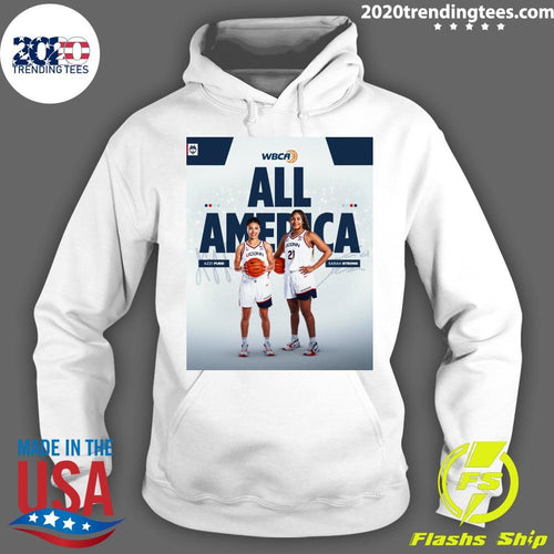 Azzi Fudd and Sarah Strong are 2026 WBCA All-Americans Shirt