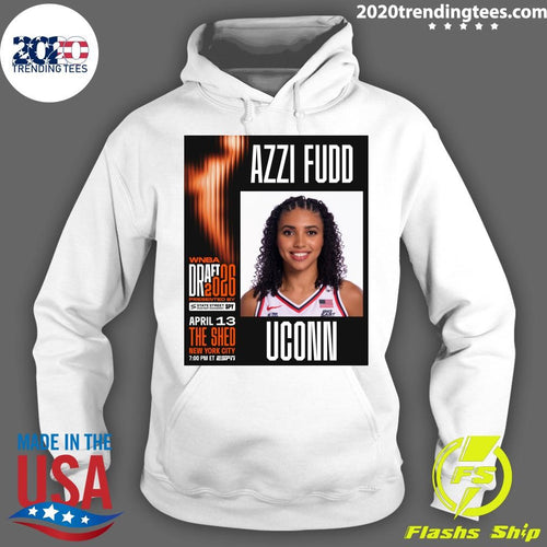 Azzi Fudd is officially invited to the 2026 #WNBADraft presented by State Street Investment Management SPY Shirt