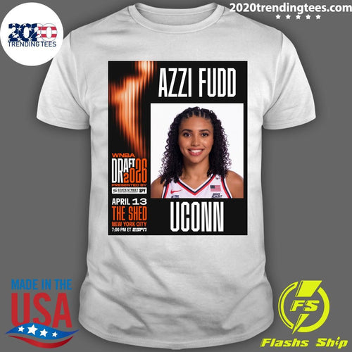 Azzi Fudd is officially invited to the 2026 #WNBADraft presented by State Street Investment Management SPY Shirt