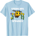 Bee Spring Has Spawned Graphic Blocks T-Shirt