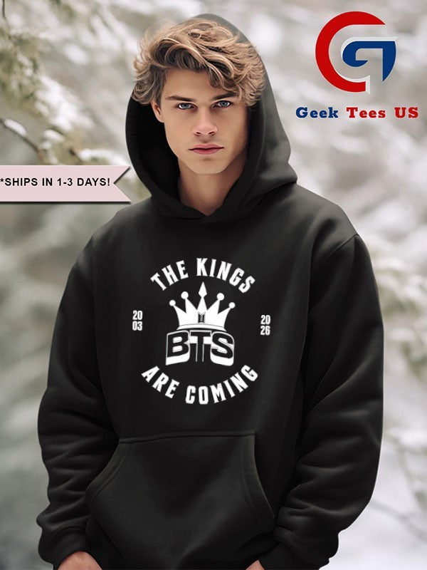 BTS The Kings Are Coming 2026 T-shirt
