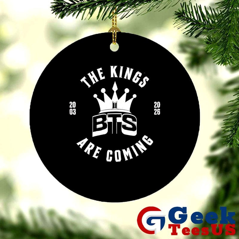 BTS The Kings Are Coming 2026 T-shirt