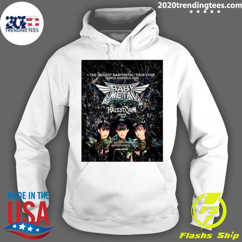 Babymetal World Tour 2026 With Halestorm & Violent Vira At Rbc Amphitheatre On September 7 Shirt