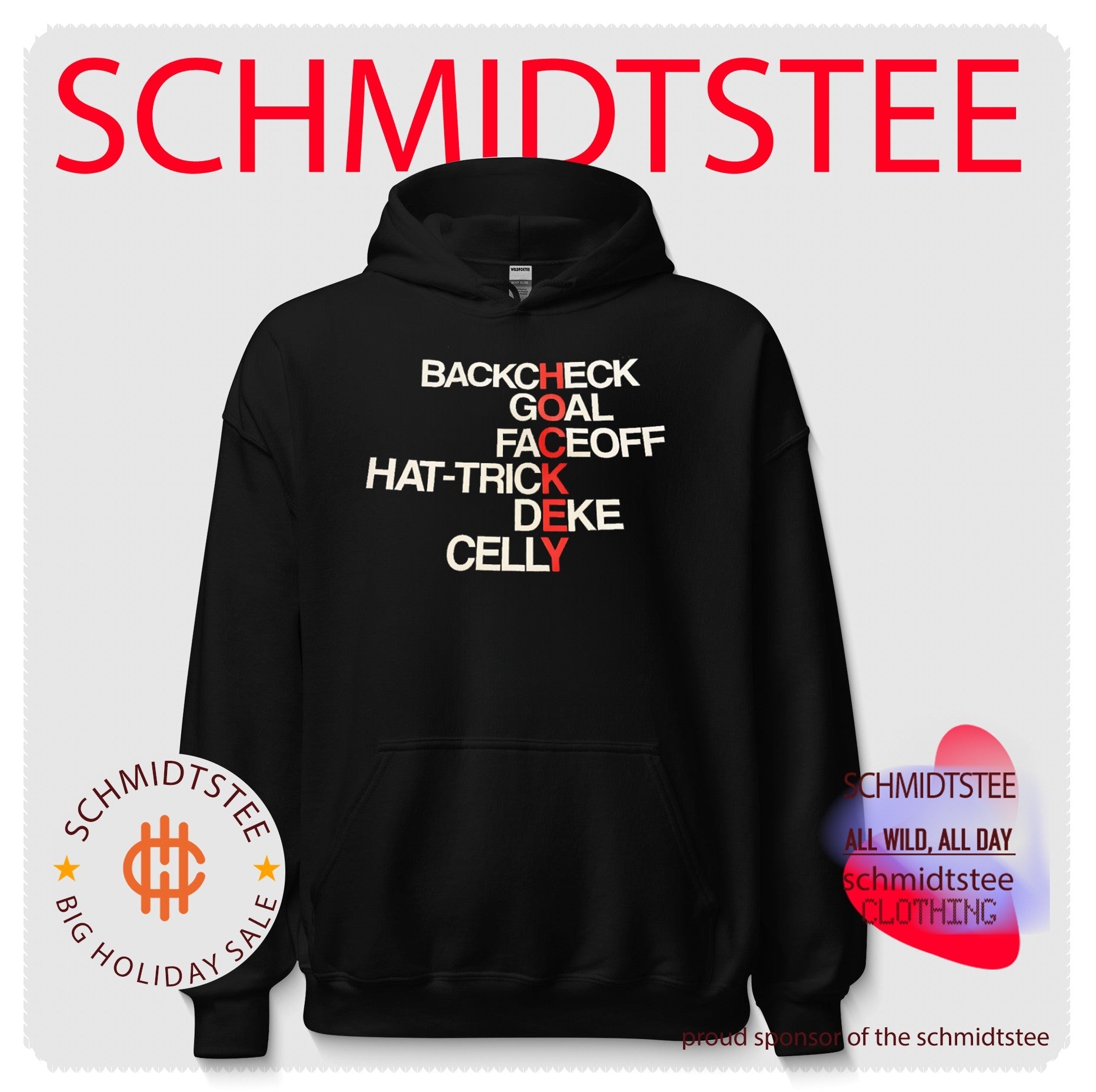 Backcheck Goal Faceoff Hat-Trick Deke Celly Hockey shirt