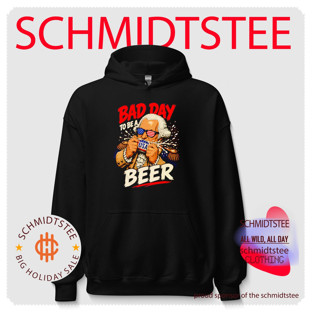 Bad Day To Be A Beer George Washington Patriotic shirt