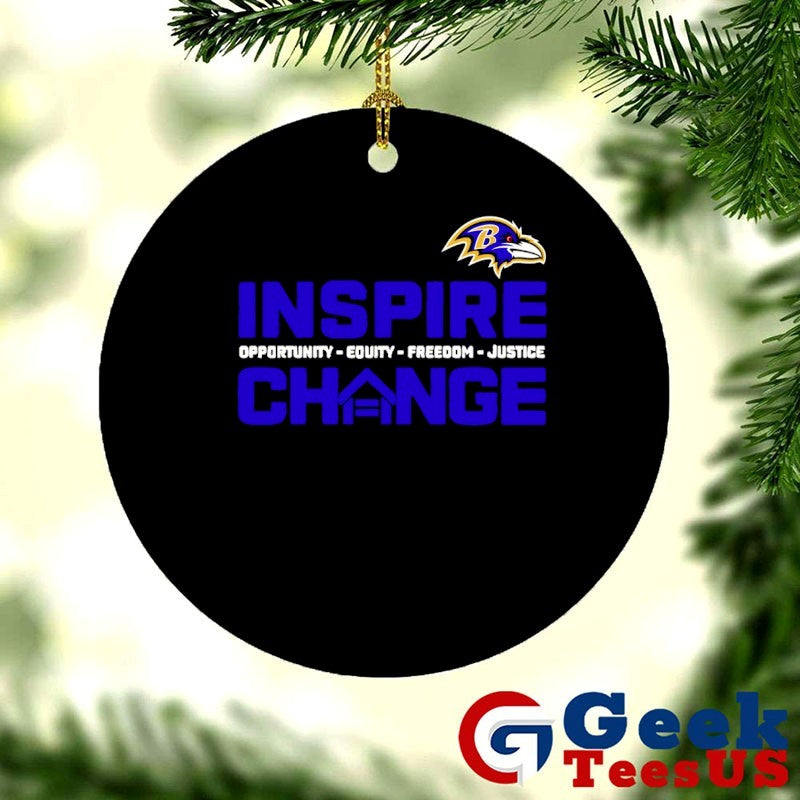 Baltimore Ravens 2025-26 Inspire Change Freedom Justice shirt