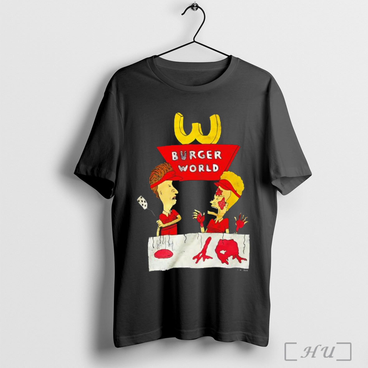 Beavis And Butthead Burger World T Shirt