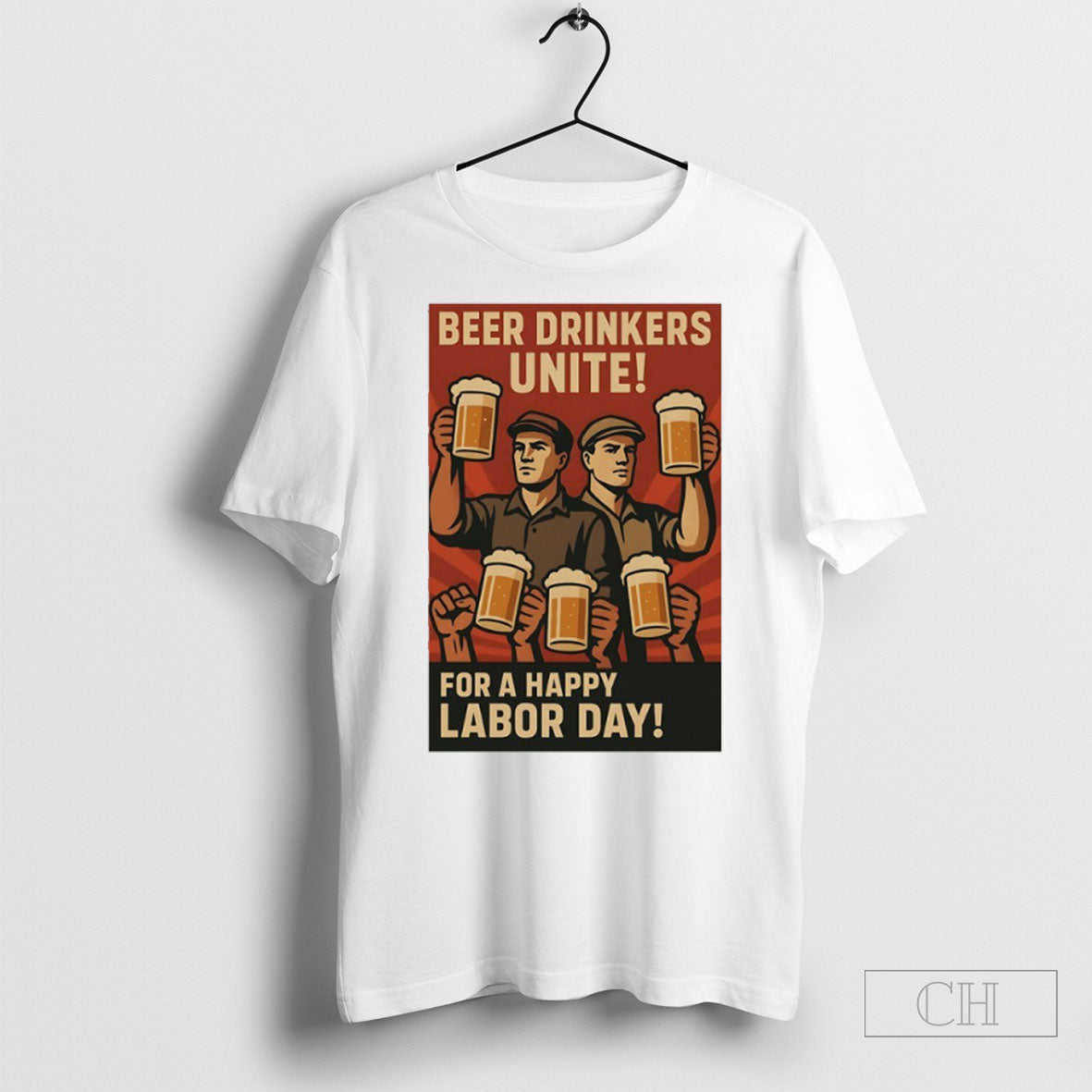 Beer Drinkers Unite For A Happy Labor Day Tee