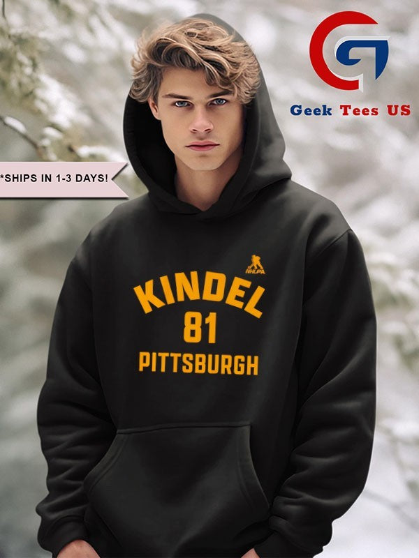 Ben Kindel 81 player Pittsburgh Penguins NHL shirt
