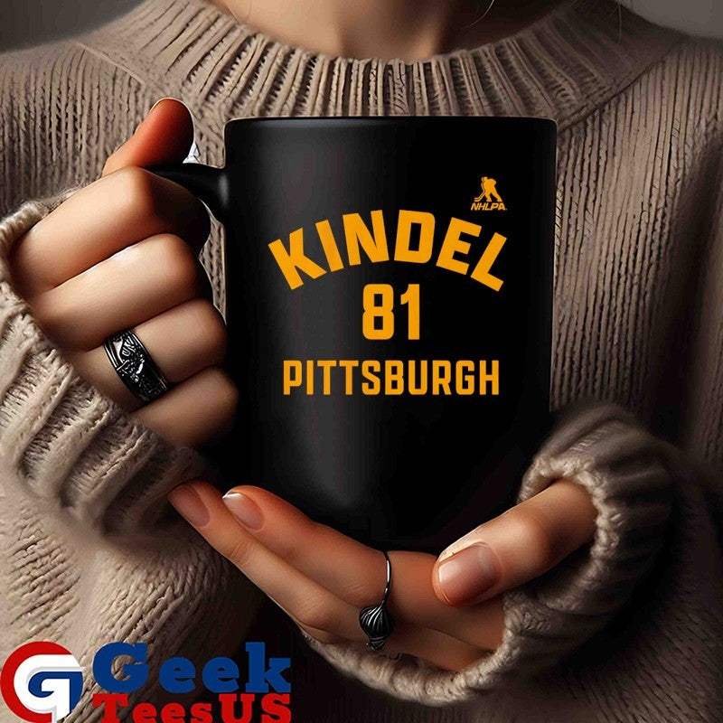 Ben Kindel 81 player Pittsburgh Penguins NHL shirt