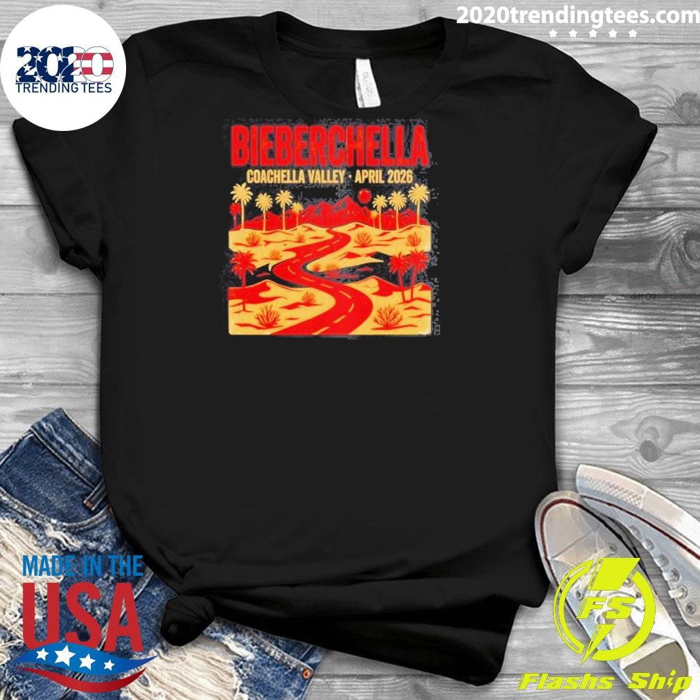 Bieberchella Coachella Valley Music Festival April 2026 Shirt