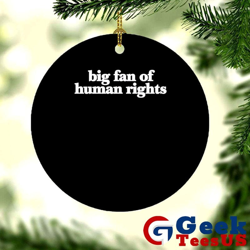 Big fan of human rights T-shirt