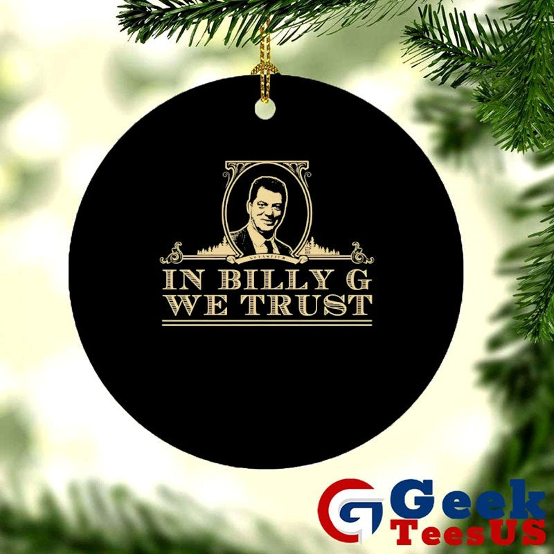 Billy Graham in Billy G We Trust shirt