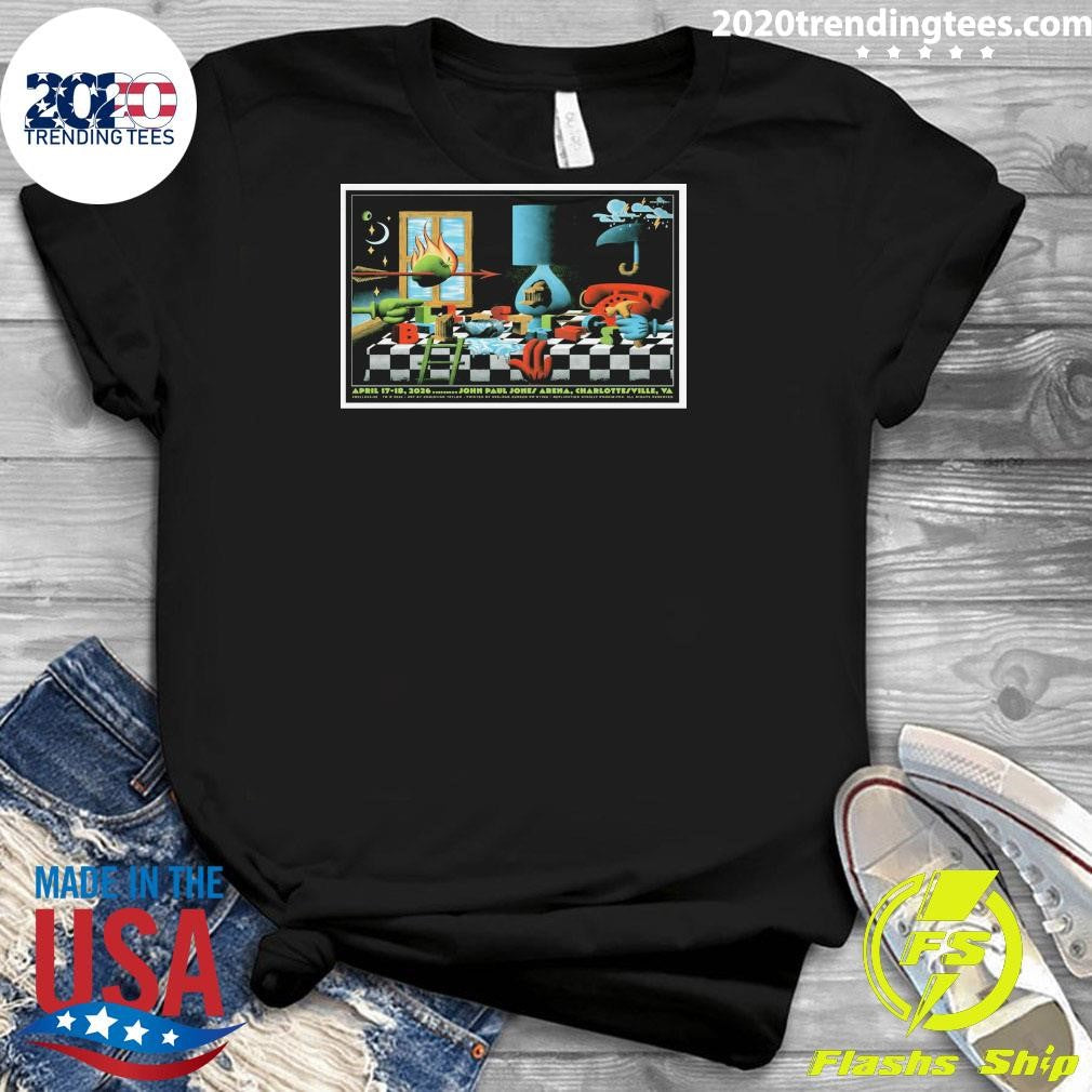 Billy Strings John Paul Jones Arena Charlottesville, VA April 17-18, 2026 Shirt