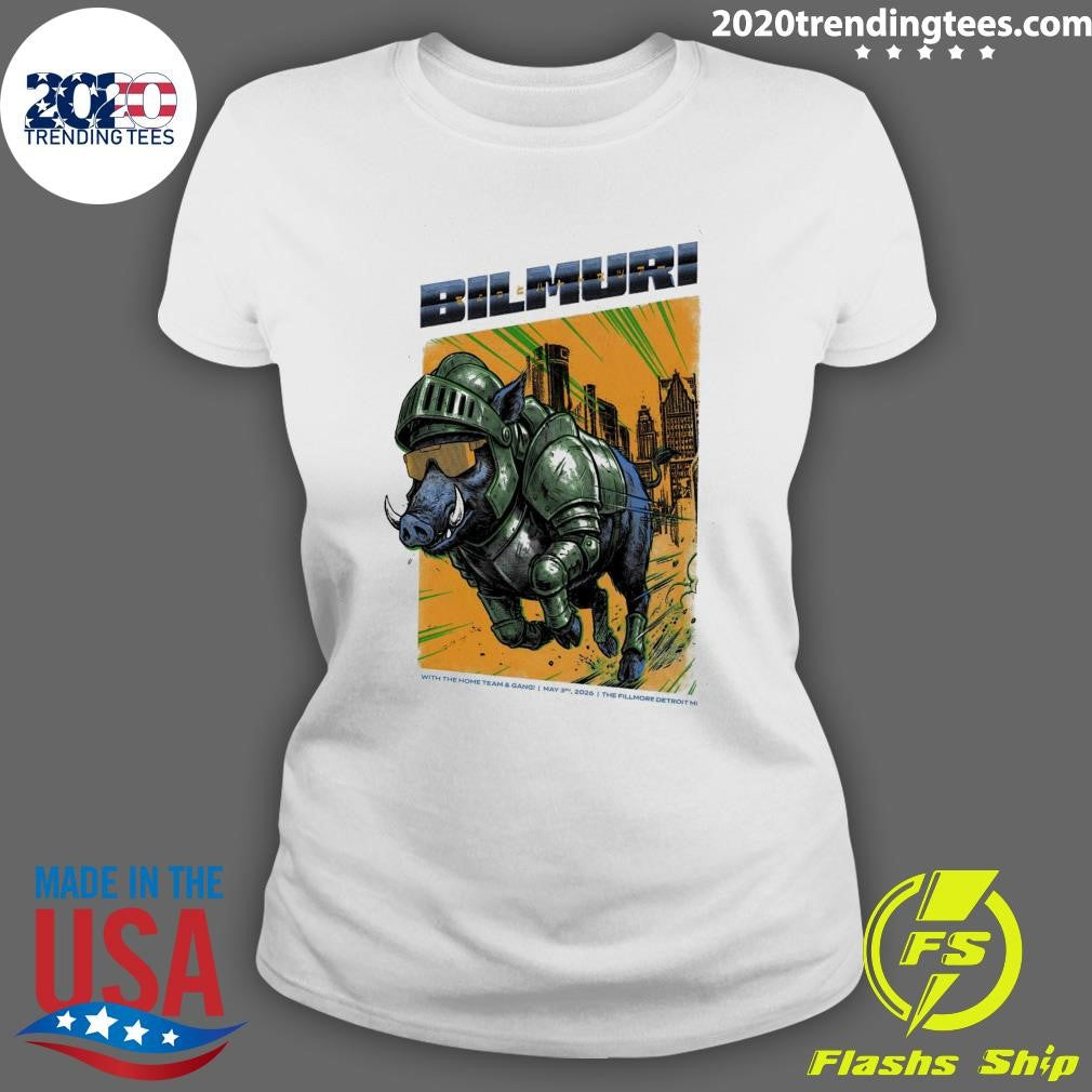 Bilmuri The Fillmore Detroit MI May 3 2026 Shirt