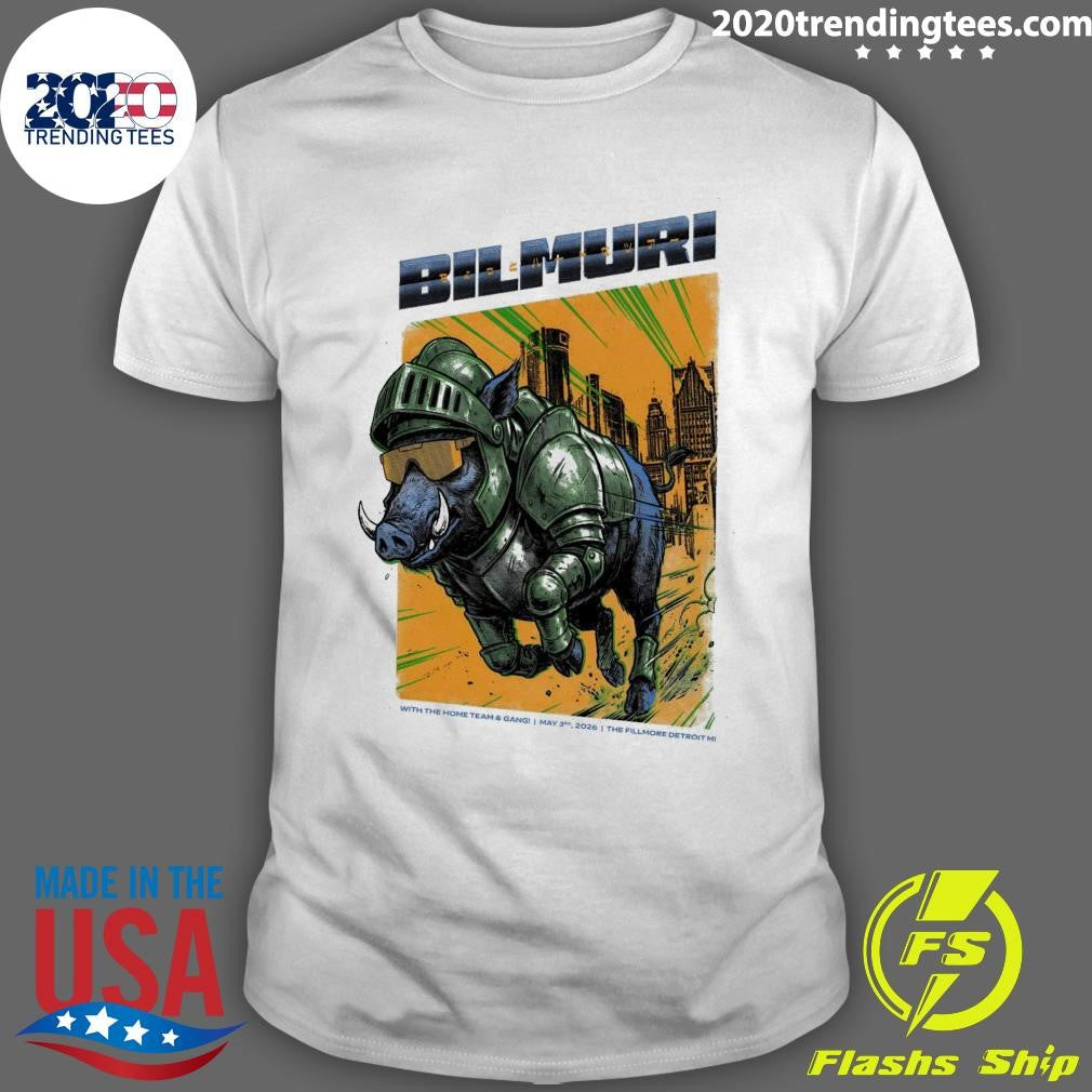 Bilmuri The Fillmore Detroit MI May 3 2026 Shirt