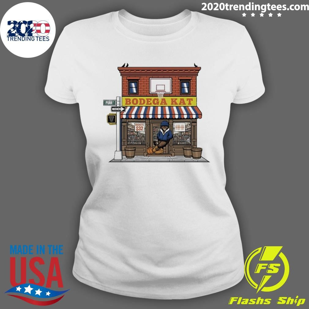 Bodega Kat New York Knicks Basketball Shirt