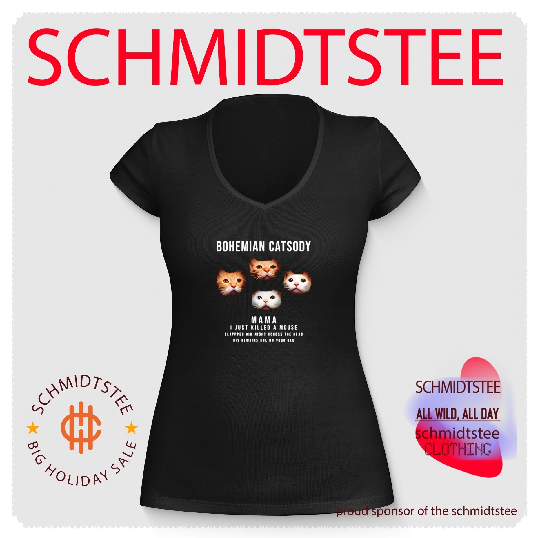 Bohemian Catdosy MaMa parody shirt