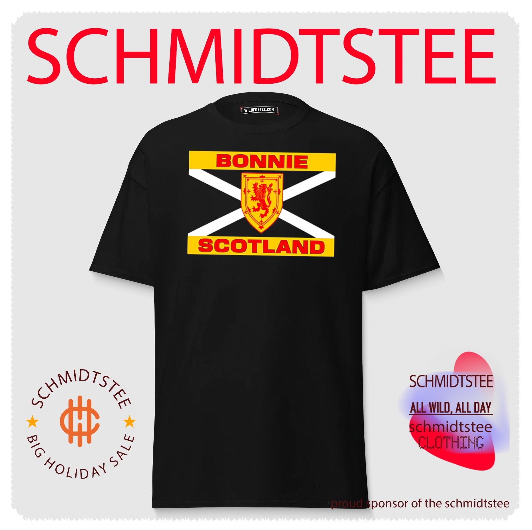 Bonnie Scotland Football Flag 2026 shirt