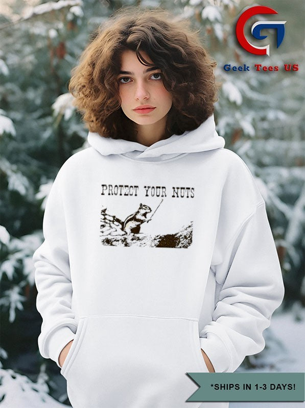 Bored To Death Ray Hueston Squirrel Protect Your Nuts shirt