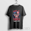 Born To Rebel Celebrate The Chaos Skull Us Flag
