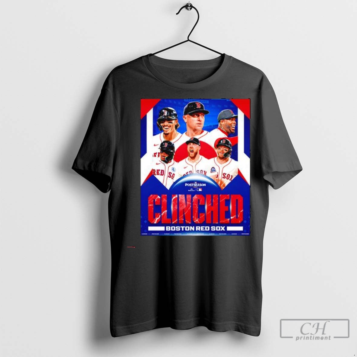 Boston Red Sox Team Clinched Mlb Postseason T Shirt Jpg